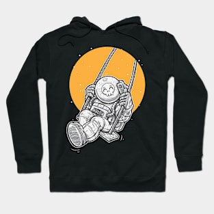 Happy Skull Astronaut Hoodie